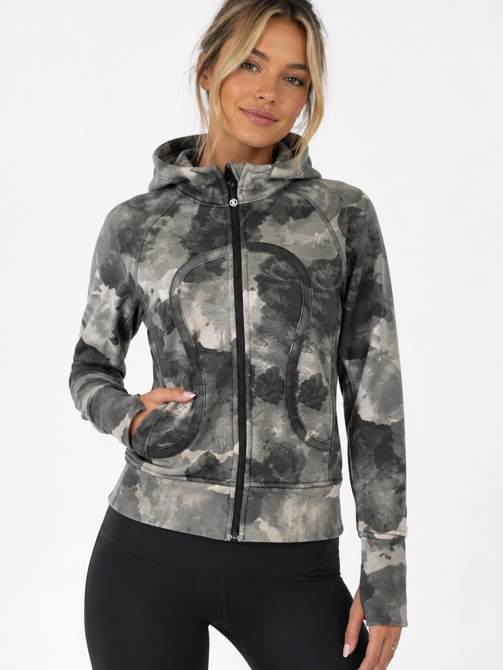 Lululemon Women’s Scuba Camo Zip Hoodie
